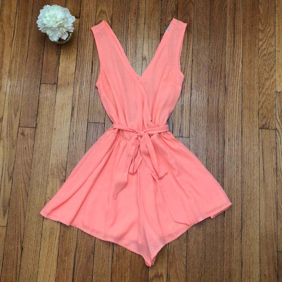 Pants - Coral romper